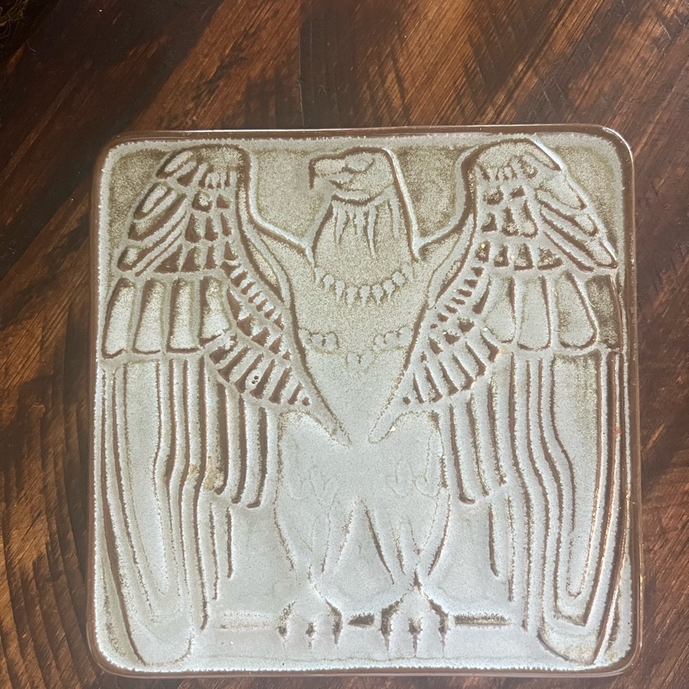 Vintage Francoma Pottery Trivet